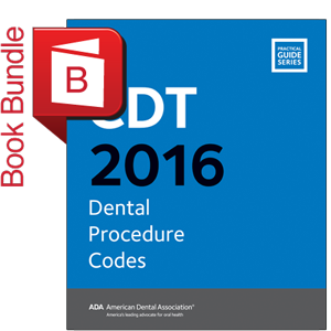 CDT 2016 Dental Procedure Codes ADA Insurance Codes Book E Book J016B