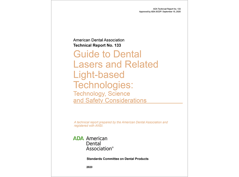 ADA Technical Report No. 133 Guide to Dental Lasers and Related Light-Based Technologi Image 0