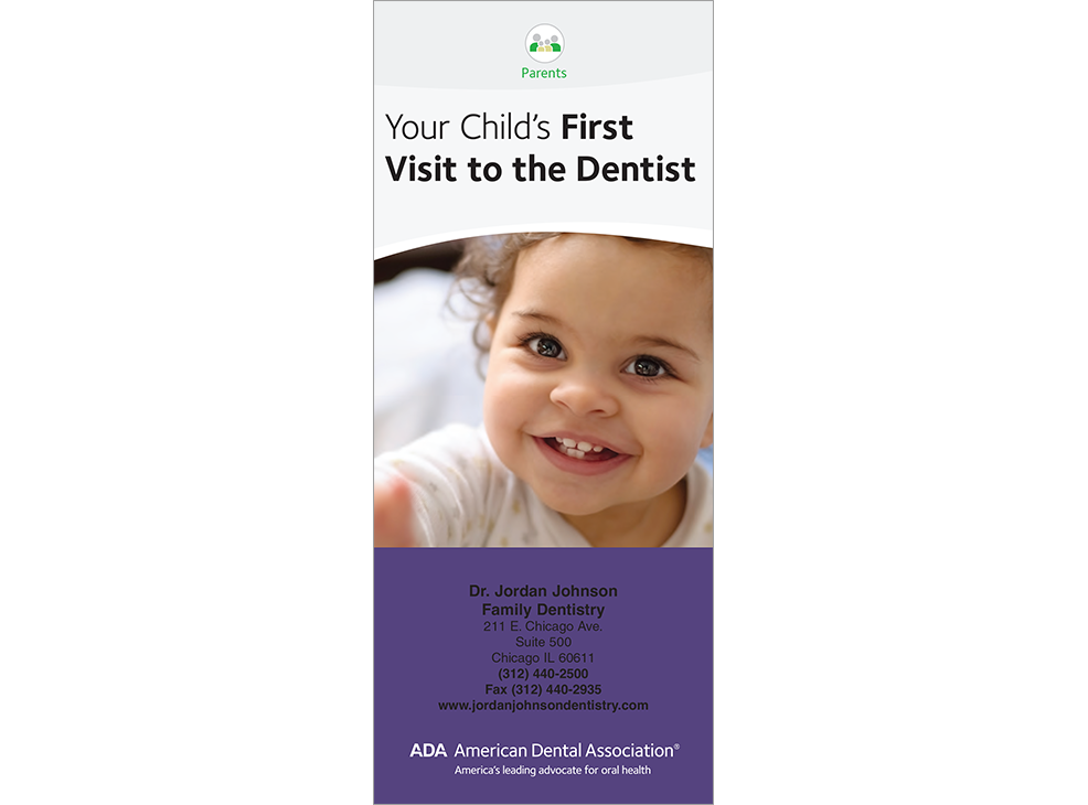 PERSONALIZED Your Child's First Visit to the Dentist Image 0