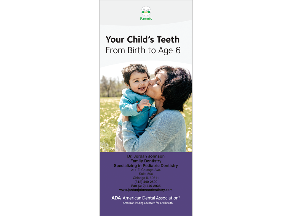 PERSONALIZED Your Child's Teeth from Birth to Age 6 Image 0
