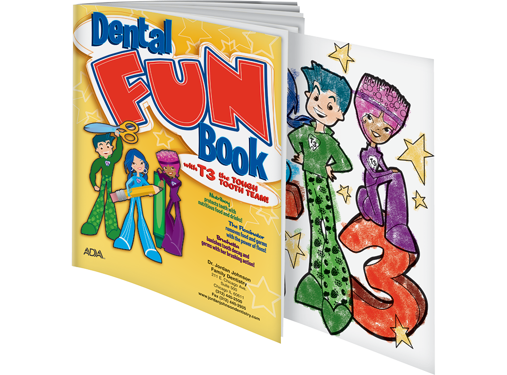 PERSONALIZED Dental Fun Book