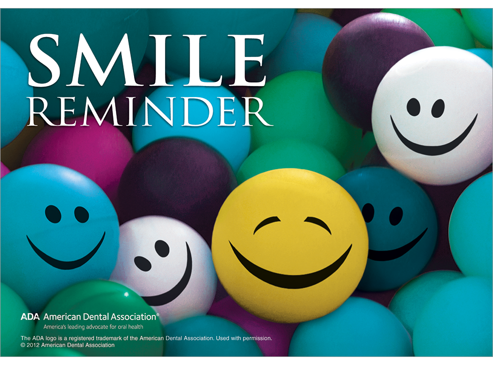 Smiling Ping Pong Balls Postcard