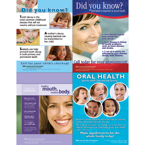 Dental Facts Laser Card Assortment Image 0