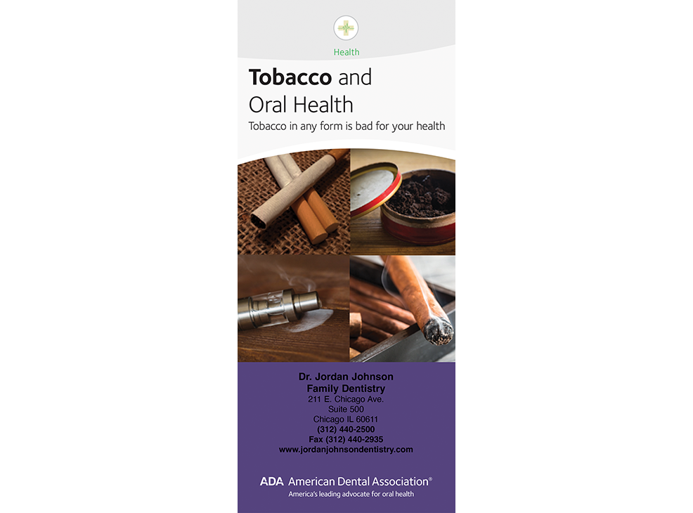 PERSONALIZED Tobacco and Oral Health Image 0