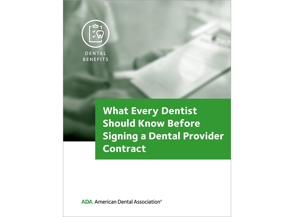Dental Provider Contract Document Image 0