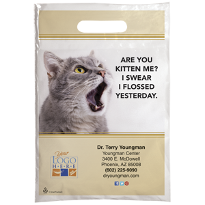 PERSONALIZED: Are You Kitten Me? Small Supply Bag Image 0