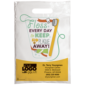 PERSONALIZED: Floss Every Day Small Supply Bag Image 0