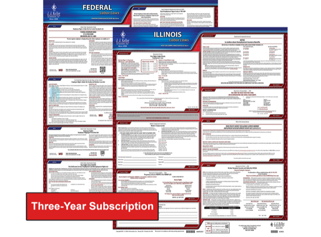 Labor Law Posters Three-Year Subscription