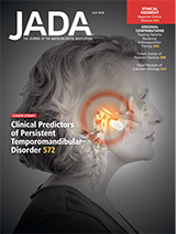 Clinical predictors of persistent temporomandibular disorder in people with first-onset temporomandibular disorder: a prospective case-control study (July 2019 Article 1)