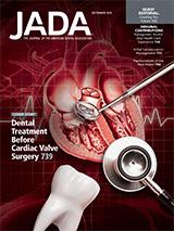 Effect of dental treatment before cardiac valve surgery (September 2019 Article 1)