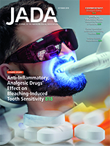 Effect of anti-inflammatory and analgesic drugs for the prevention of bleaching-induced tooth sensitivity (October 2019 Article 1)