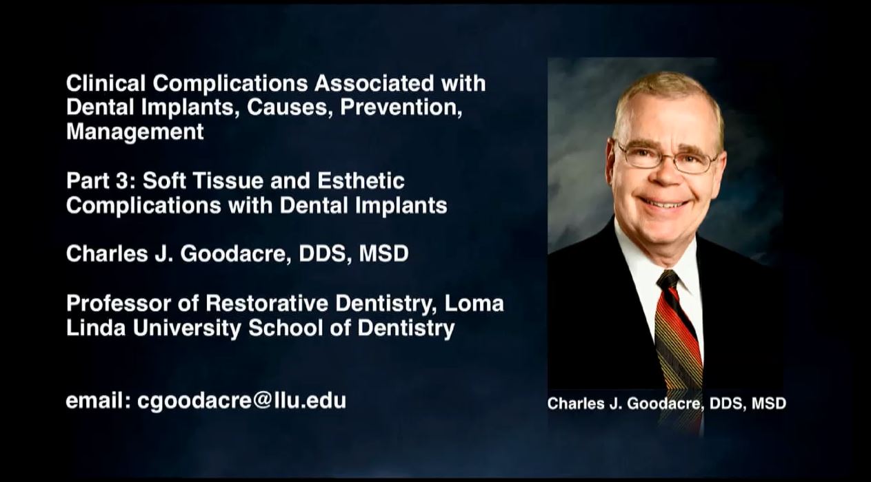 Clinical Complications In Fixed Prosthodontics: Causes, Prevention, and Management, Part 4