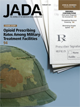 Opioid prescribing for surgical dental procedures in dental clinics of military treatment facilities (February 2021 Article 1)