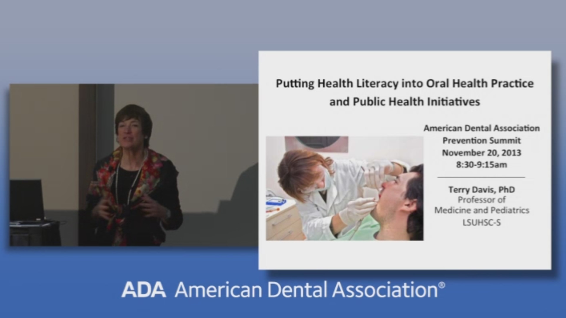 Putting Health Literacy into Oral Health Practice and Public Health Initiatives