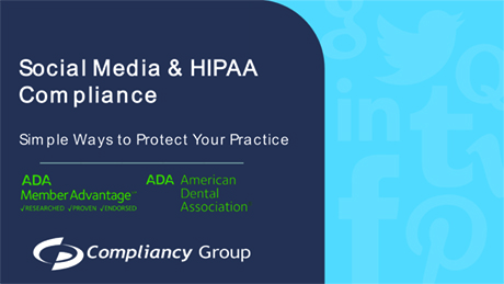 Social Media & HIPAA Compliance: Simple Ways to Protect Your Practice (Recorded Webinar)