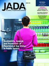 Work site access to fluoridated tap water and retail beverages (March 2022 Article 1)