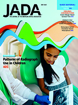 Patterns of radiograph use in a population of commercially insured children (May 2022 Article 1)