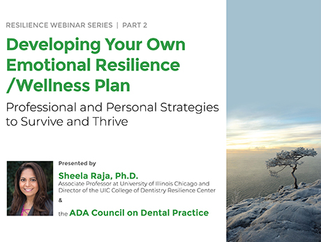 Resilience Webinar Series Part 2: Developing Your Own Emotional Resilience/Wellness Plan (Recorded Webinar)