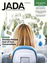 Factors associated with cost conversations in oral health care settings (September 2022 Article 1)