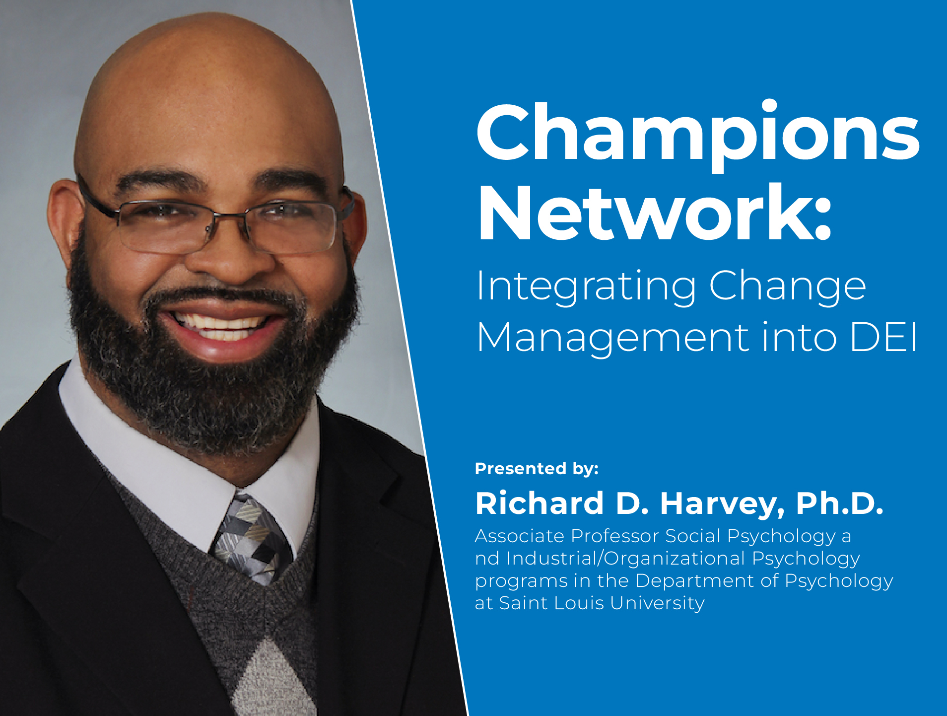 Champions Network: Integrating Change Management into DEI (Recorded Webinar)
