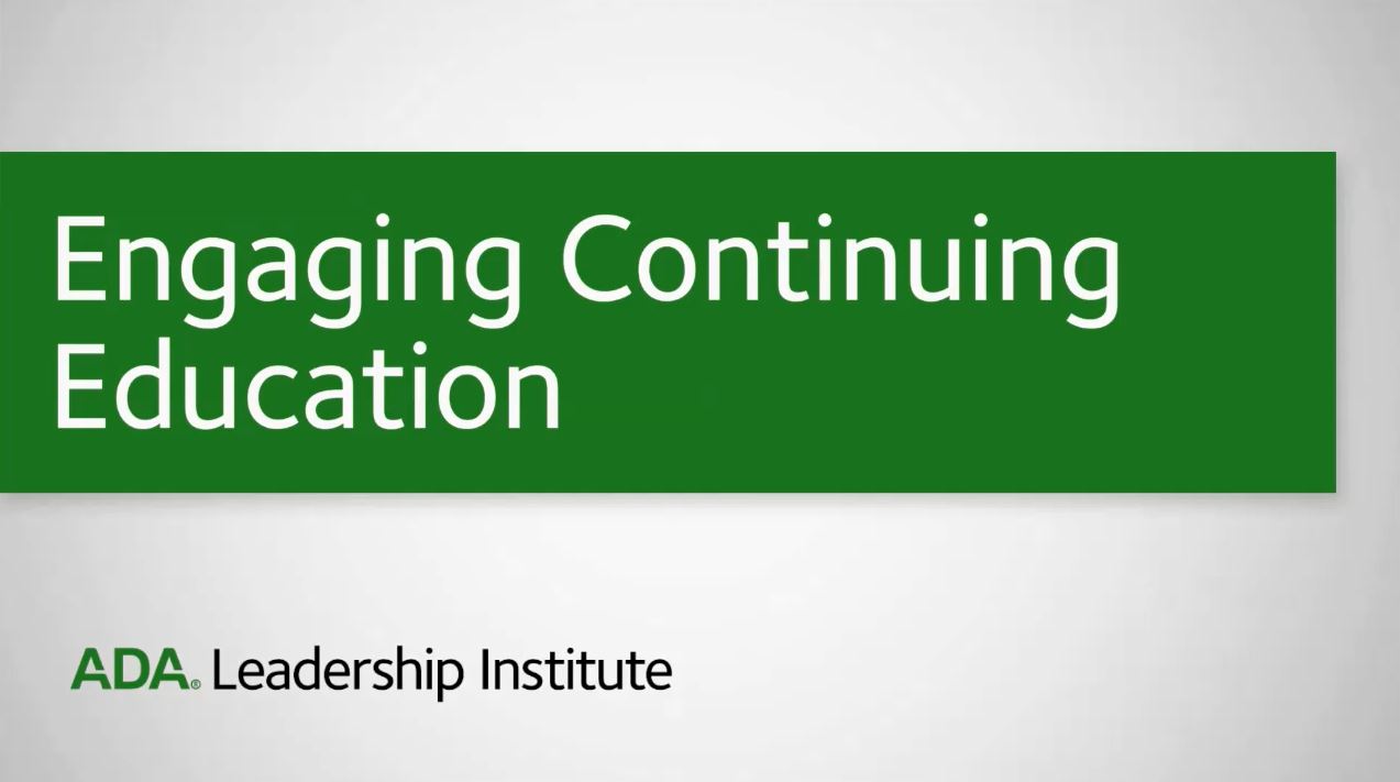 Leadership Institute - Engaging CE