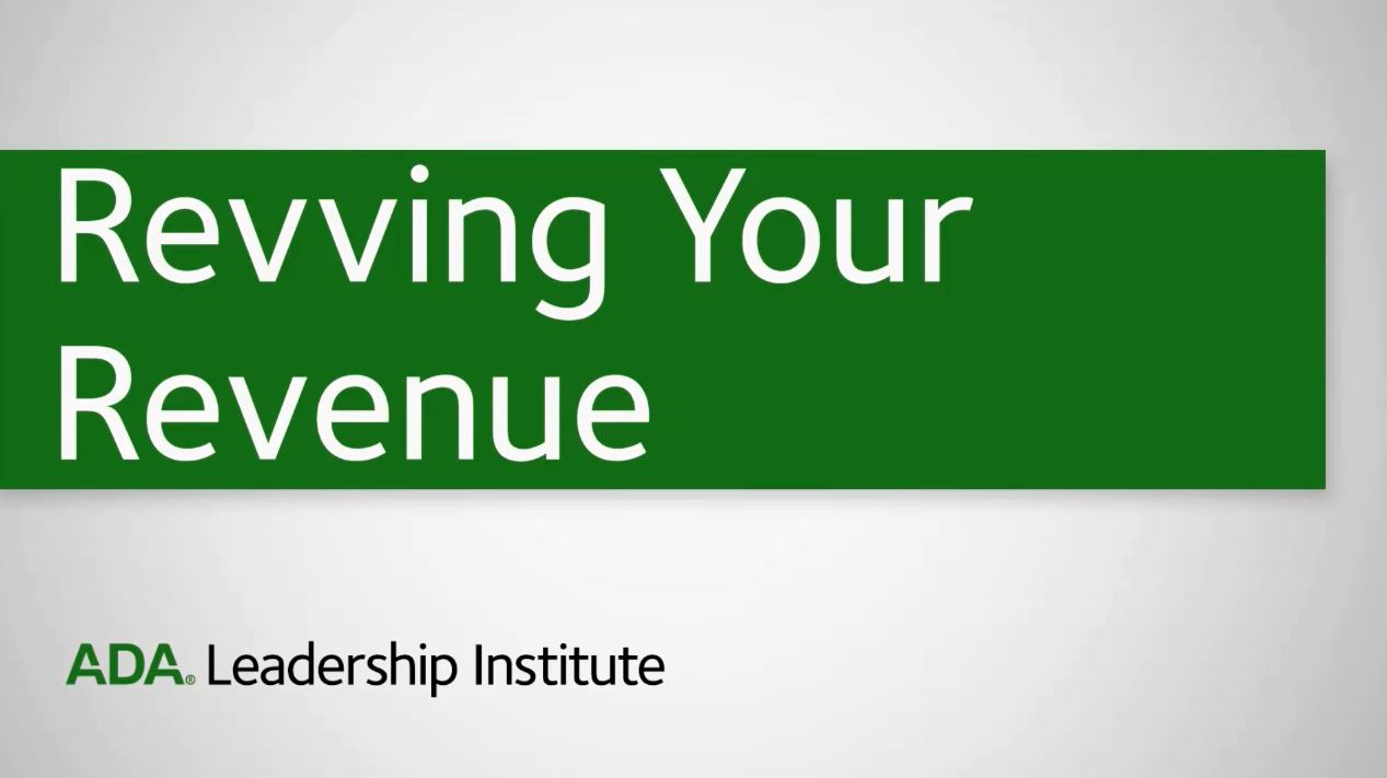 Leadership Institute - Revving Your Revenue